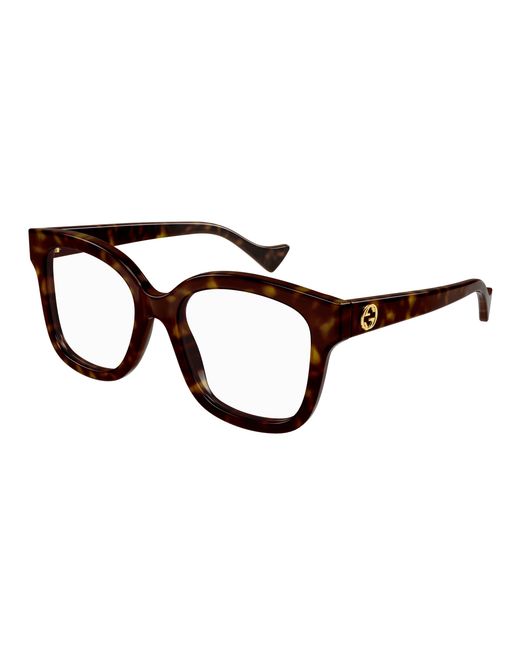 Gucci Black Gg1258O 005 Optical Frames Plastic Squared