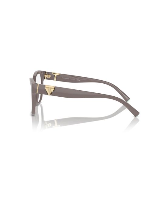 Tiffany & Co Black Tf2246 8401 Optical Frames Acetate Transparent Squared Normal
