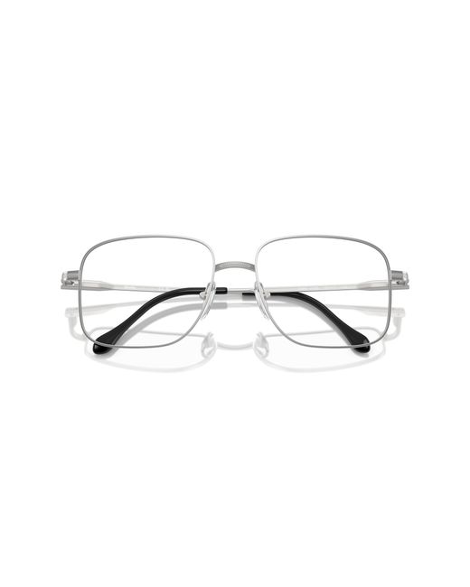 Sferoflex Black Sf2298 103S Optical Frames Metal Squared for men