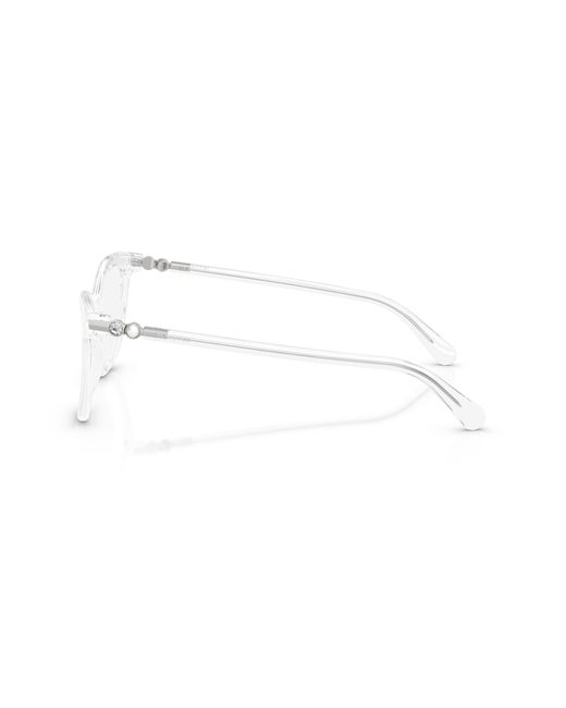 Swarovski Black Sk2064 1027 Optical Frames Acetate Round Normal