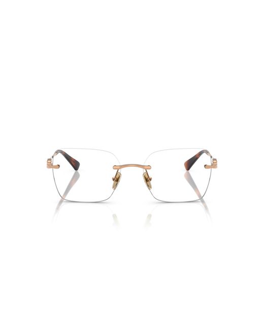 Vogue Eyewear Black Vo4320B 5152 Optical Frames Metal Squared Normal
