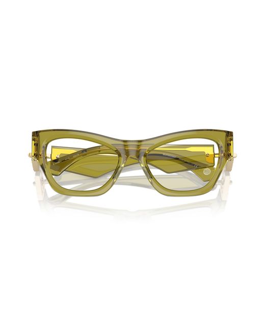 Burberry Black Be2405U 4118 Optical Frames Acetate Cat Eye Normal
