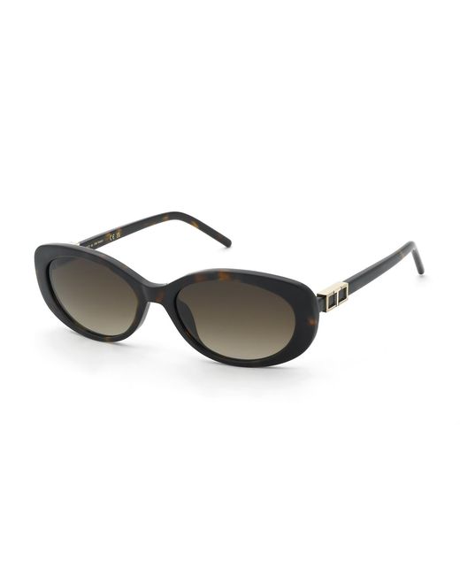 Twinset Black Stw142 04Bl Sunglasses Acetate Geometric Normal Nuanced