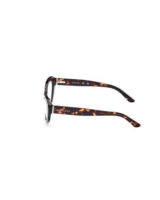 Guess Black Gm50035 052 Optical Frames Acetate Round Normal