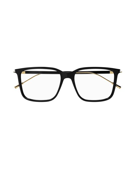 Gucci Black Gg1273O 001 Optical Frames Plastic Squared for men