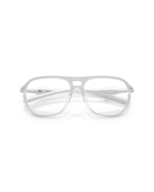 DIESEL Black Dl6008U 2029 Optical Frames Injected Round Normal