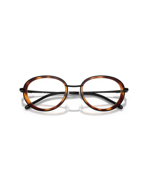 DIESEL Black Dl5010 1002 Optical Frames Metal Round Normal
