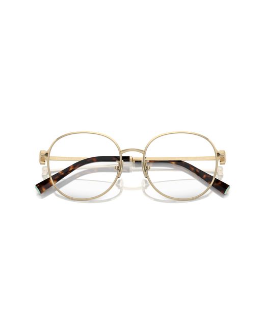 Tiffany & Co Black Tf1161D 6021 Optical Frames Metal Round Normal