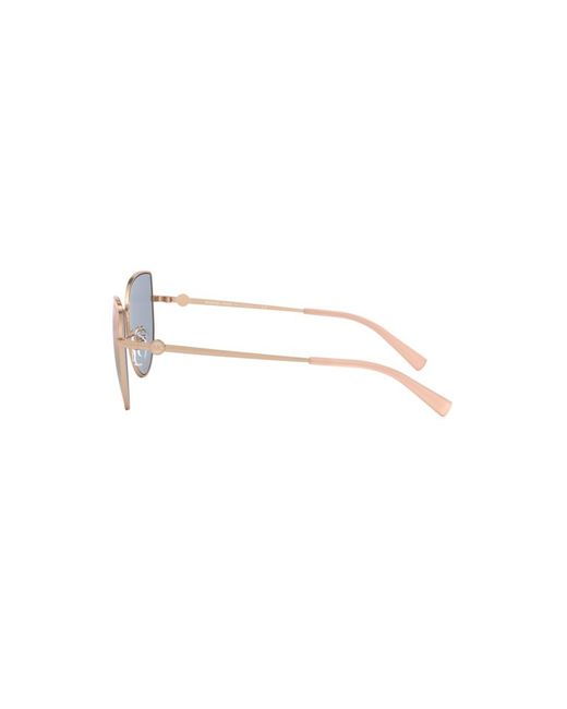 Michael Kors Pink Mk1062 La Paz 1108M5 Sunglasses Metal Cat Eye Polarized Mirror