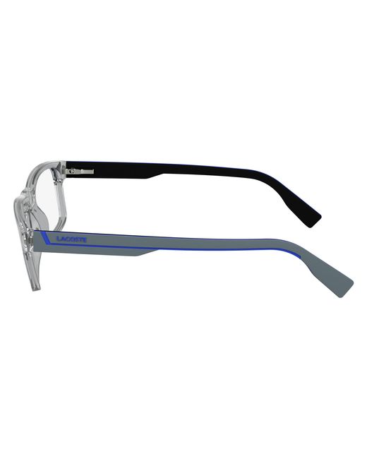 Lacoste Black 038 Optical Frames Bio-Inject Squared Normal for men