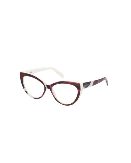 Emilio Pucci Black Ep5215 099 Optical Frames Acetate Cat Eye Normal