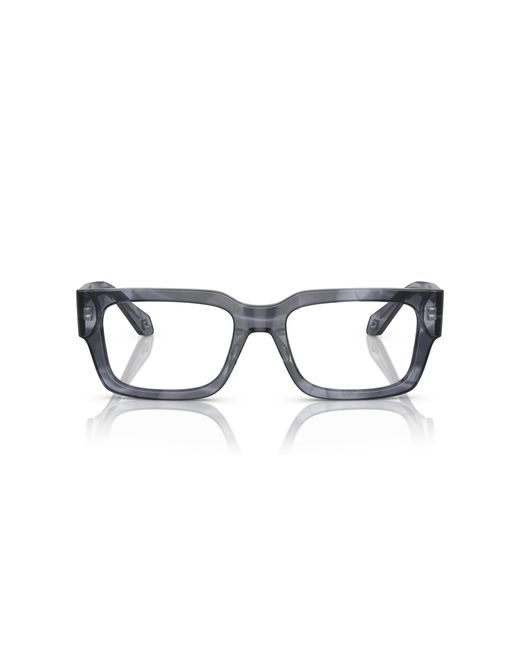 Giorgio Armani Black Ar7243U 5986 Optical Frames Acetate Transparent Squared Normal for men