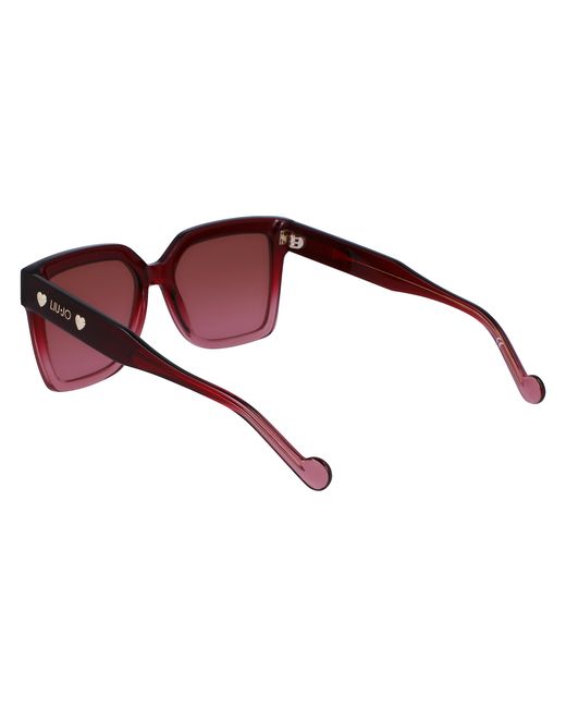 Liu Jo Black Lj771S 606 Sunglasses Acetate Squared Normal Shaded