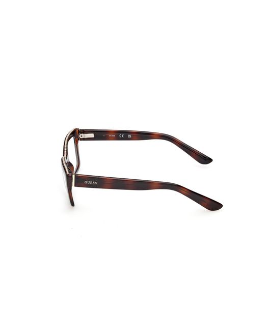 Guess Black Gu50360 052 Optical Frames Acetate Squared Normal