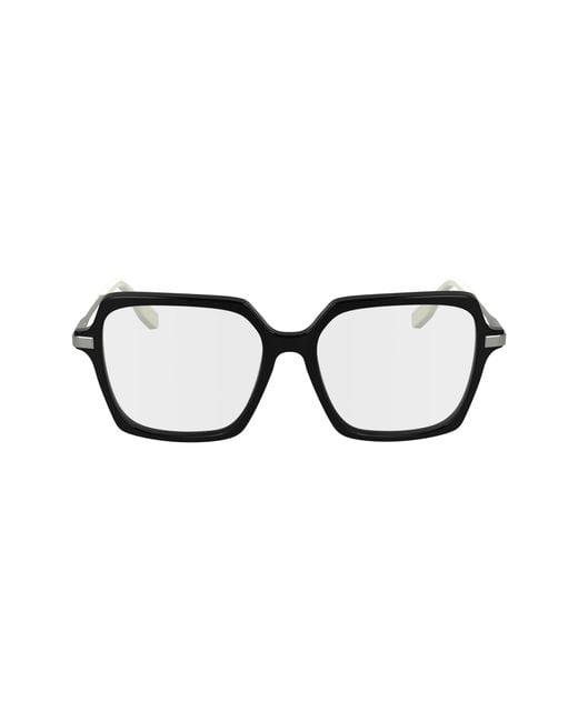 Karl Lagerfeld Black Kl6172 001 Optical Frames Acetate Squared Normal