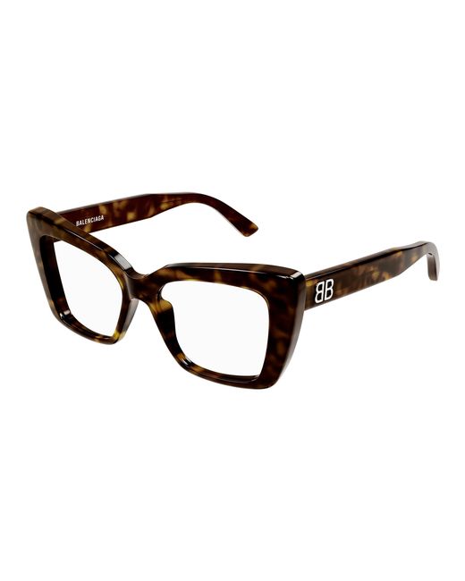 Balenciaga Black Bb0297O 002 Optical Frames Acetate Squared