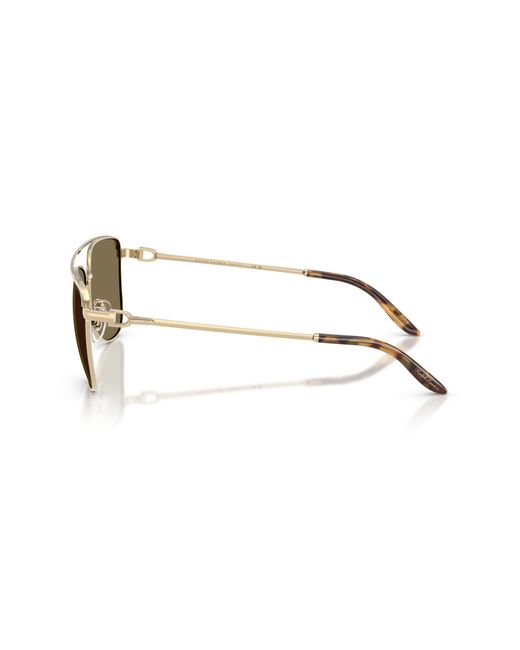 Ralph Lauren Black Rl7096 911673 Sunglasses Metal Pilot Normal