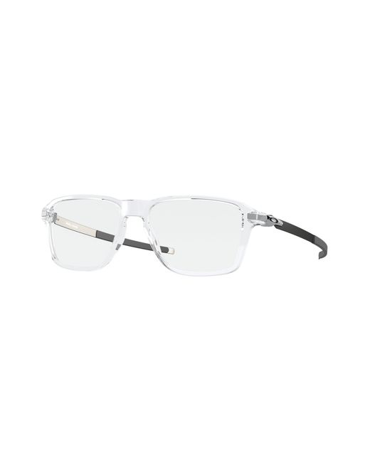 Oakley Black Ox8166 Wheel House 816602 Optical Frames Plastic Squared for men
