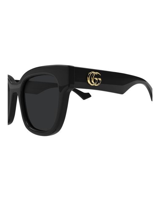 Gucci Black Gg0998S 001 Sunglasses Acetate Squared Normal