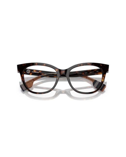 Burberry Black Be2375 Evelyn 3002 Optical Frames Acetate Transparent Cat Eye Normal