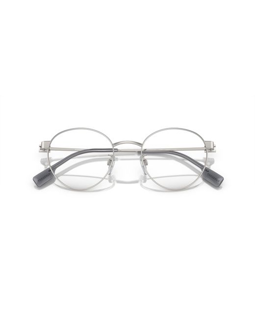 Burberry Black Be1384Td 1005 Optical Frames Titanium Transparent Round Normal for men