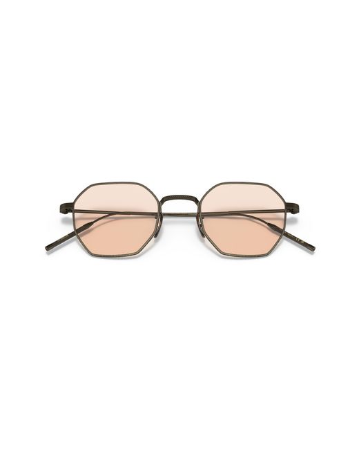Oliver Peoples Black Ov1299T Tk-5 5284 Optical Frames Titanium Round Normal