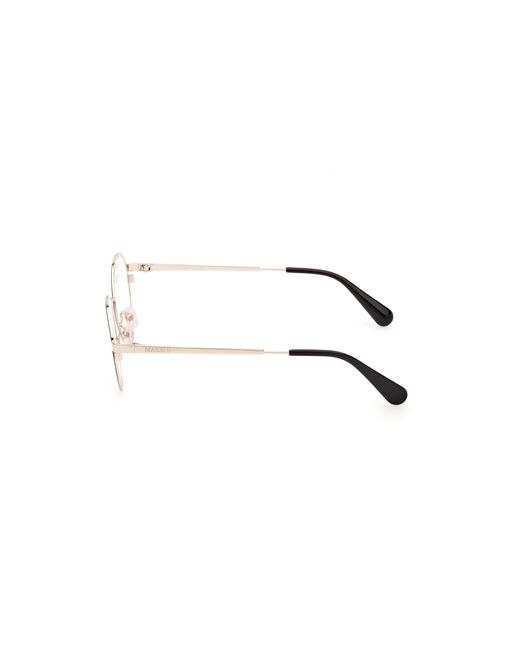 MAX&Co. Black Mo5138 005 Optical Frames Metal Round Normal
