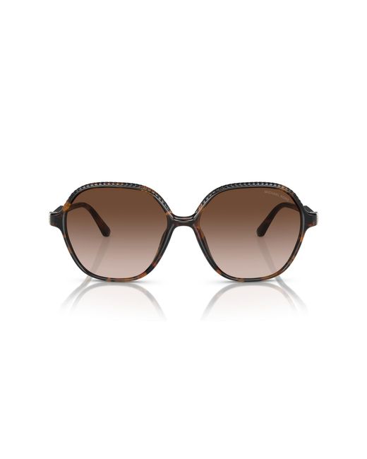 Michael Kors Black Mk2186U Bali 300613 Sunglasses Injected Geometric Normal Shaded