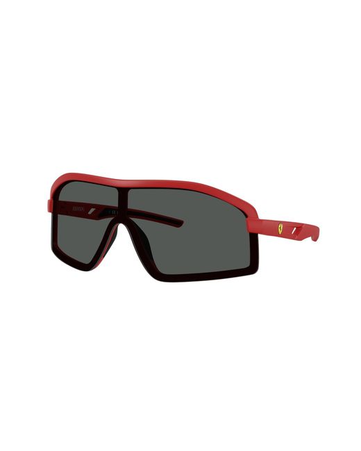 FERRARI SCUDERIA Black Fz6010U 514/87 Sunglasses Injected Geometric Normal for men