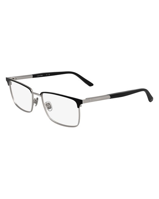 Calvin Klein Black Ck25106 001 Optical Frames Metal Squared Normal for men