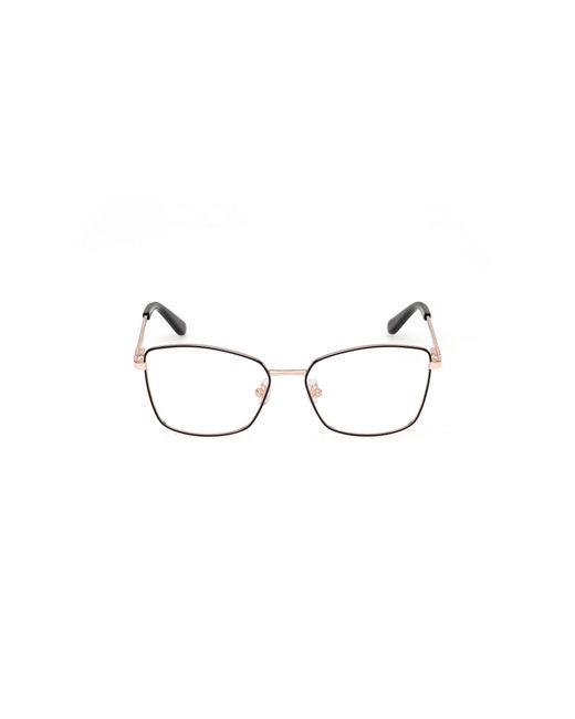 Guess Black Gu50170 002 Optical Frames Metal Squared Normal
