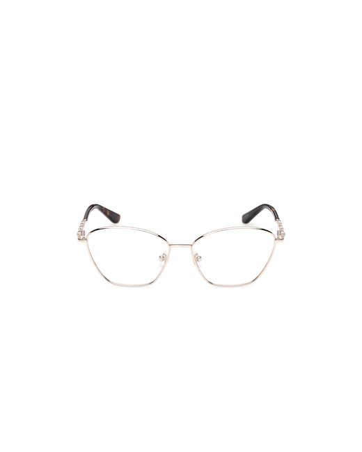 Guess Black Gm50045 032 Optical Frames Metal Cat Eye Normal