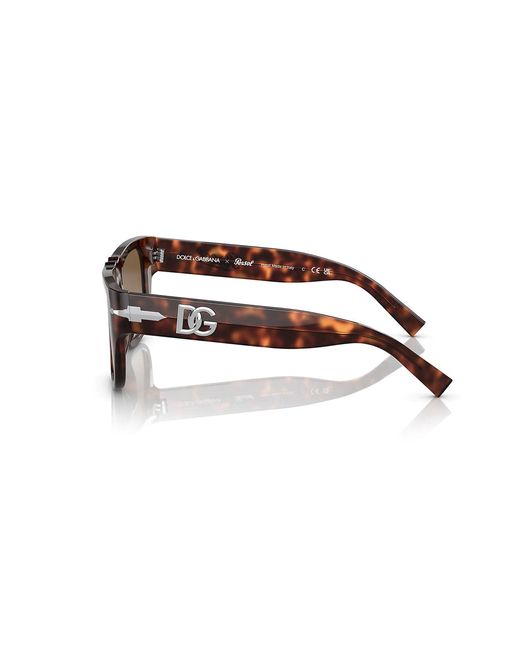 Persol Multicolor Po3295S 24/51 Sunglasses Acetate Squared Normal Shaded