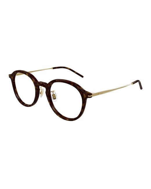 Gucci Black Gg1734Ok 002 Optical Frames Acetate Transparent Round