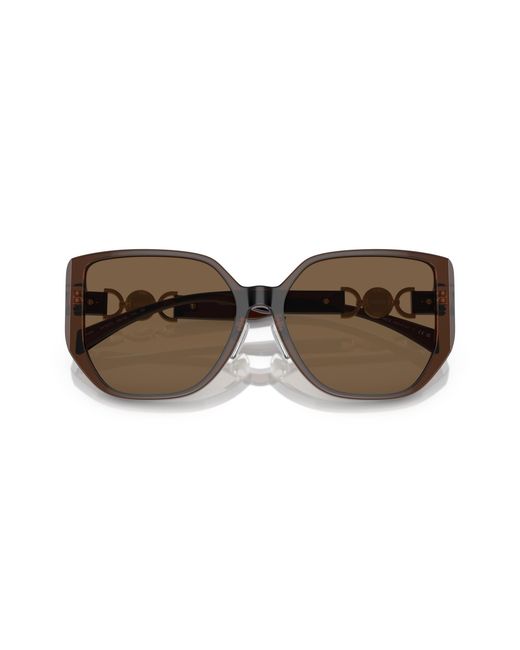 Versace Black Ve4449D 541673 Sunglasses Acetate Squared Normal