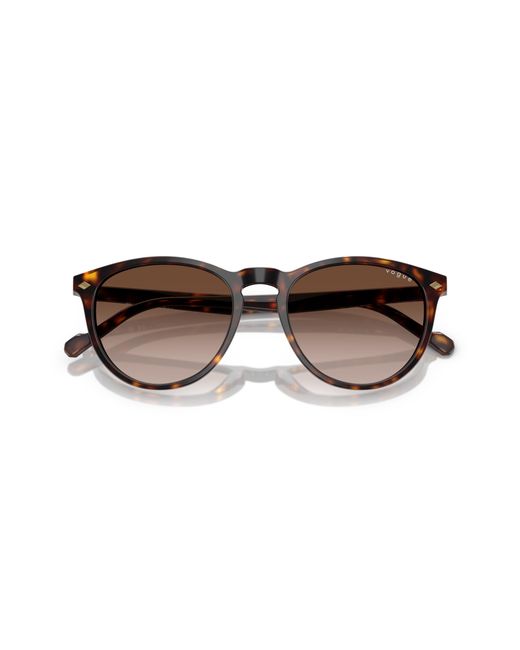 Vogue Eyewear Black Vo5599S W65613 Sunglasses Acetate Pantos Normal Shaded for men