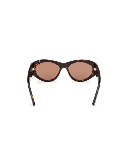 Emilio Pucci Black Ep0249 52E Sunglasses Acetate Cat Eye Normal