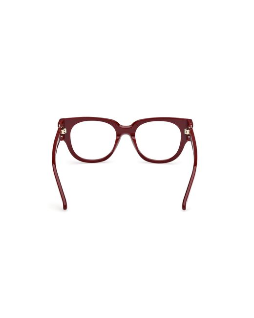 Max Mara Black Mm5183 069 Optical Frames Acetate Round Normal