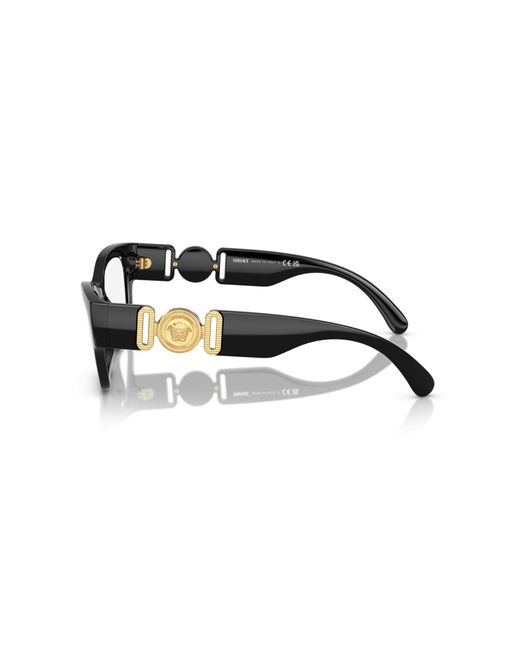 Versace Black Ve3367U Gb1 Optical Frames Injected Cat Eye Normal