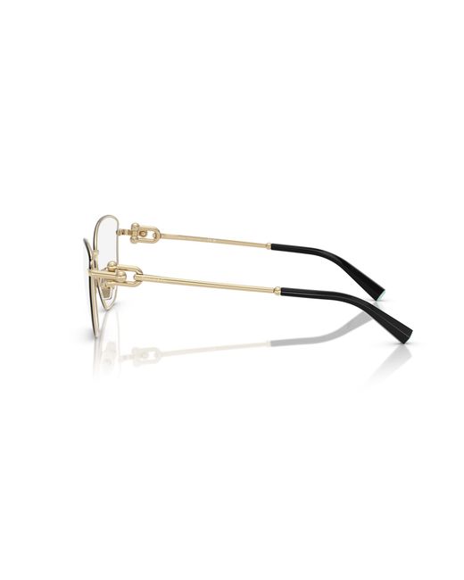 Tiffany & Co Black Tf1166 6164 Optical Frames Steel Cat Eye Normal