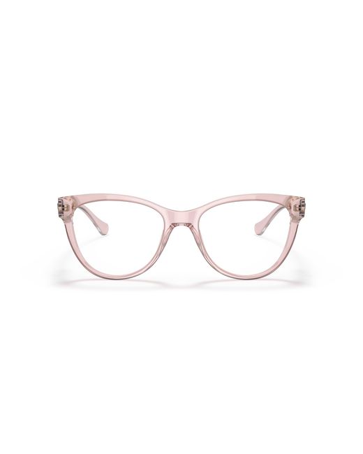 Versace Black Ve3304 5339 Optical Frames Acetate Transparent Cat Eye Normal