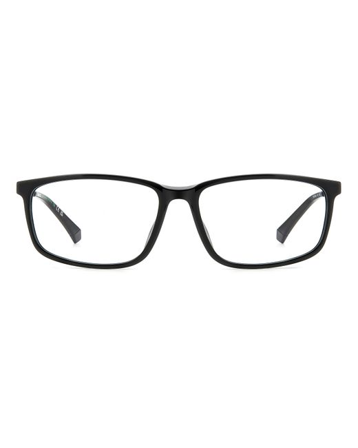 Polaroid Black Pld D535/G 807 Optical Frames Bio Polyamide Squared for men