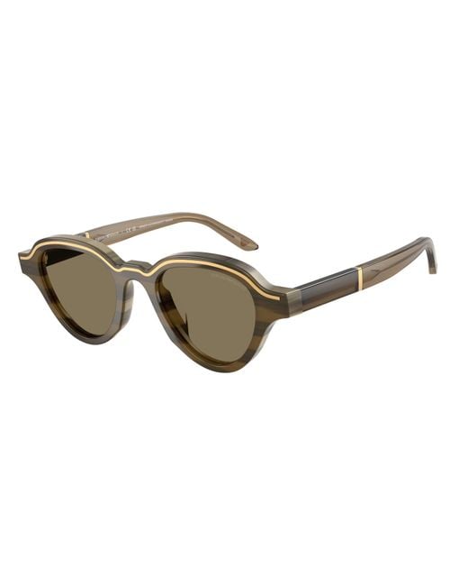 Emporio Armani Black Ea4264U 633873 Sunglasses Acetate Geometric Normal for men