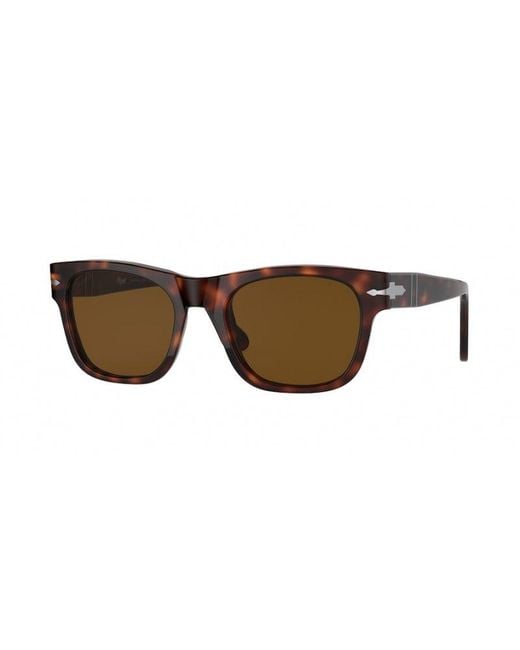 Persol Multicolor Po3269S 24/57 Sunglasses Plastic Squared Polarized