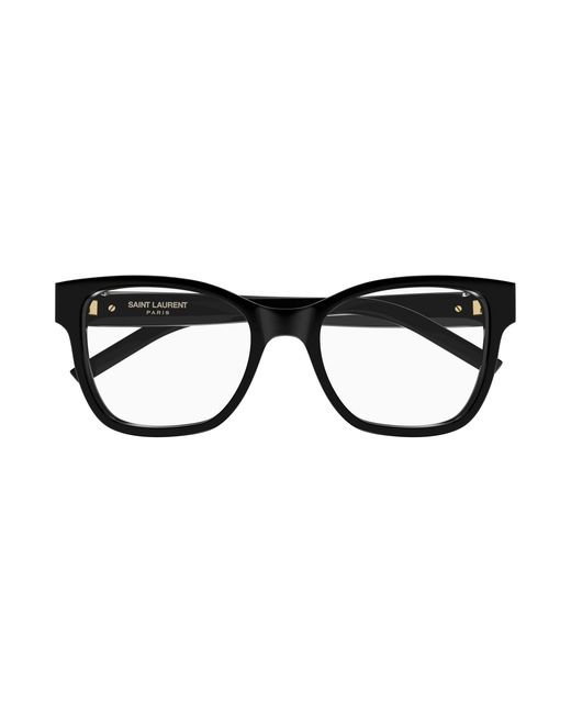 Saint Laurent Black Sl M158 001 Optical Frames Acetate Transparent Cat Eye