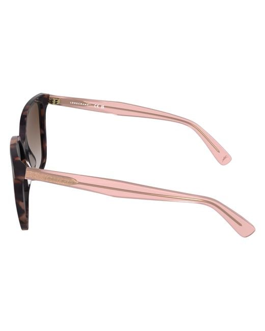 Longchamp Black Lo807S 690 Sunglasses Acetate Squared Normal