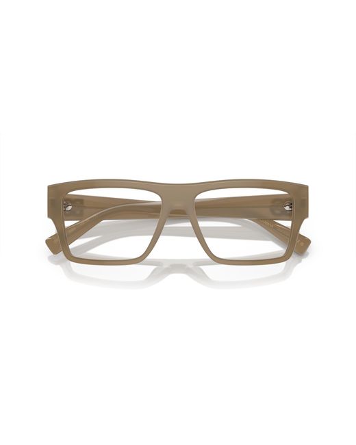 Dolce & Gabbana Black Dg3382 3089 Optical Frames Acetate Transparent Squared Normal for men