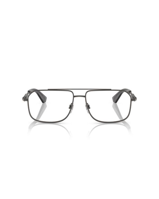 Burberry Black Be1391 1316 Optical Frames Metal Transparent Squared Normal for men