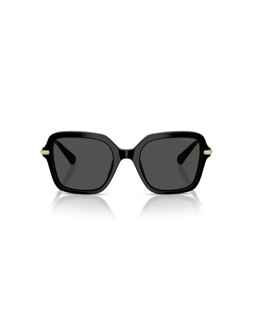Swarovski Black Sk6040 100187 Sunglasses Acetate Geometric Normal