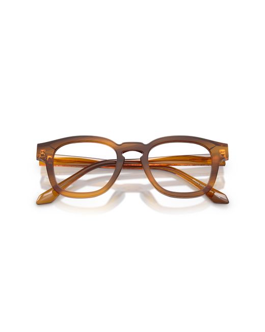 Giorgio Armani Black Ar7291U 6163 Optical Frames Acetate Transparent Pillow Normal